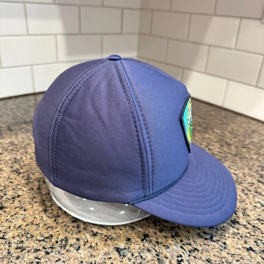 Vtg Rapid City Pennington SD Dive Rescue Public Safety Divers OTTO CAP Hat Blue